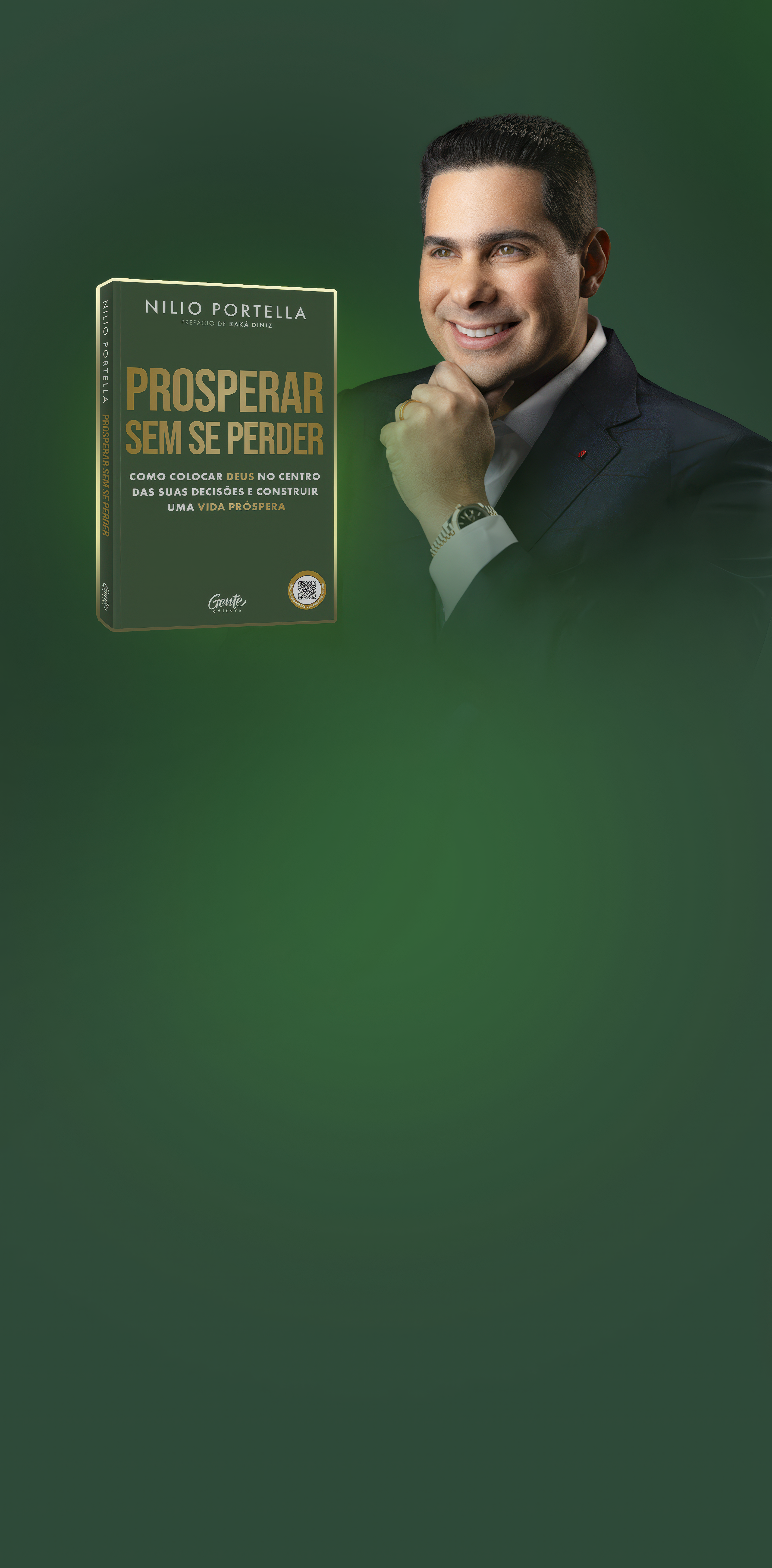Nilio Portella e o livro Prosperar sem se perder.